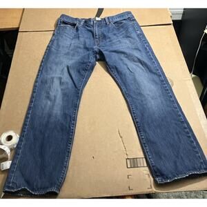 J. Crew Men's Straight Jeans - Blue